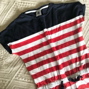 Girls EUC Girls Petit Bateau dress.